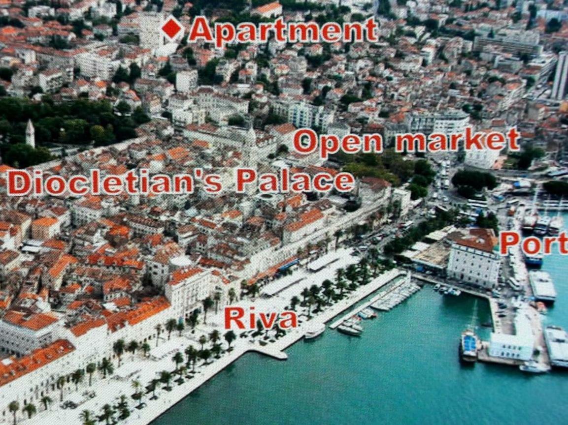 Apartment Brazuca-Center Split Exteriér fotografie